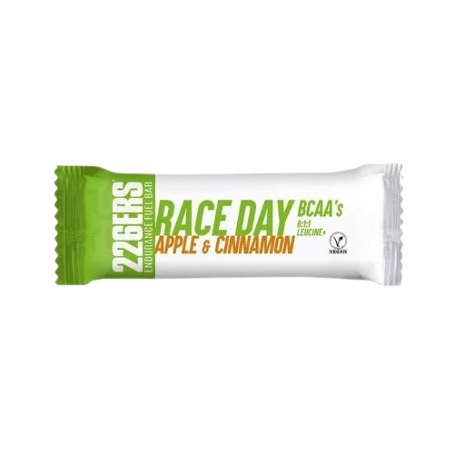 Barrita Energética 226ERS Vegana RACE DAY BCAA´S Manzana-Canela 40g