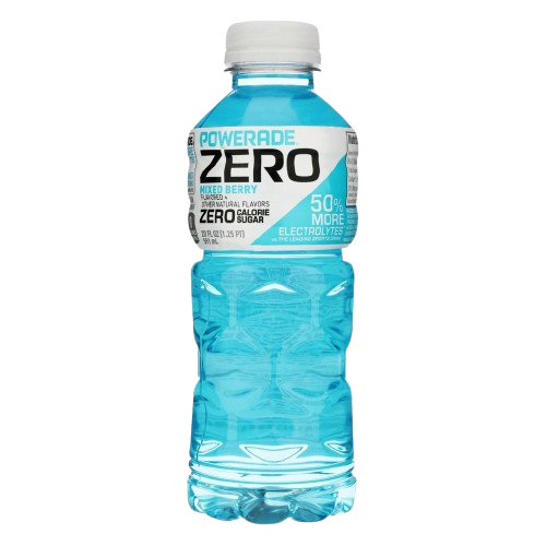 Bebida Hidratante Powerade Zero Avalancha Azul 591ml