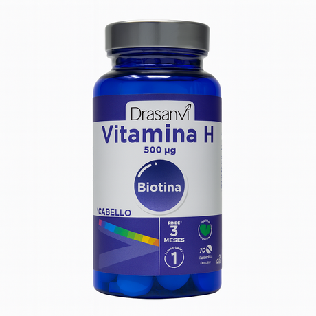 Biotina Vitamina H - Fortalece Cabello y Uñas