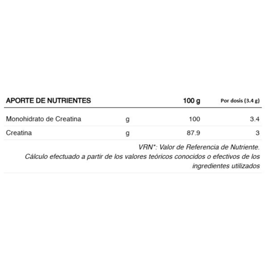 Polvo creatina Creapure 300g para masa muscular y recuperación [imagen 4]