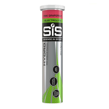 Pastillas Hidratantes SIS GO Hydro con Electrolitos Toronja 20 Tabletas - Hidratación y energía