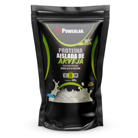 Proteína en Polvo PowerLab Aislada de Arveja 500g - Energía deportiva