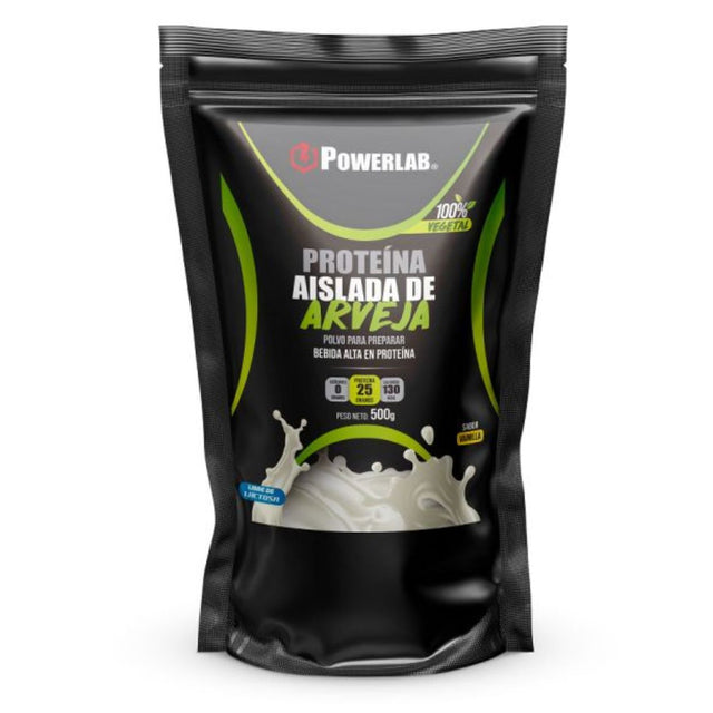 Proteína en Polvo PowerLab Aislada de Arveja 500g - Energía deportiva