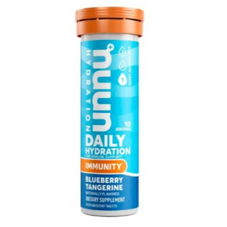 Pastillas Hidratantes Nuun Immunity Arándano mandarina 10 Tabletas - Energía deportiva