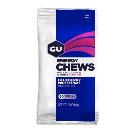 Gomitas Energéticas GU con Electrolitos Mora Azul 60g - Energía deportiva