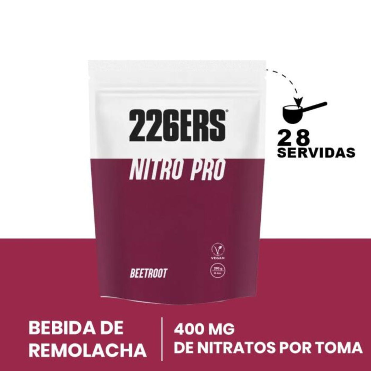 Nitro Pro Beetroot 226ERS Remolacha 185g
