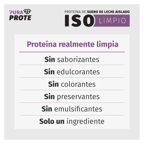 ISO Limpio proteína aislada + maní 1 kg gratis combo [imagen 2]