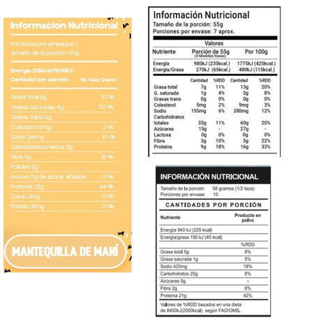 Pack Nutrición Powerlab Completo 1200g - Energía Vital Mamás Activas Imagen 2