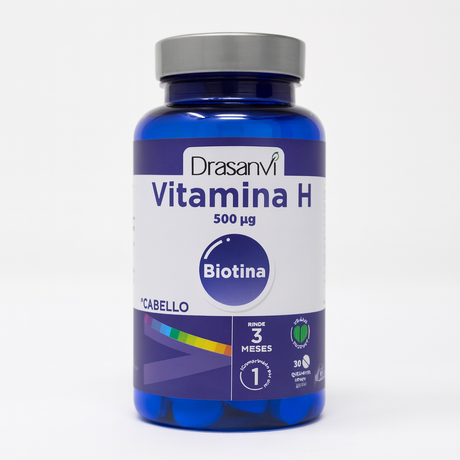 Biotina Vitamina H - Fortalece Cabello y Uñas
