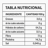 Mezcla de Superfoods Drasanvi Maca Bio Orgánica 225g - Tabla Nutricional Detallada Imagen 3