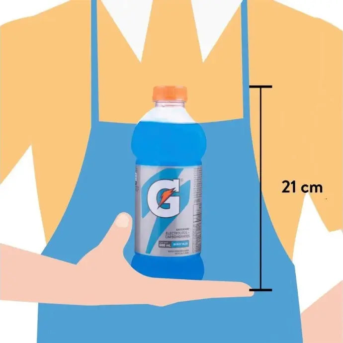 Bebida Hidrantante Gatorade Blue Berry 600ml
