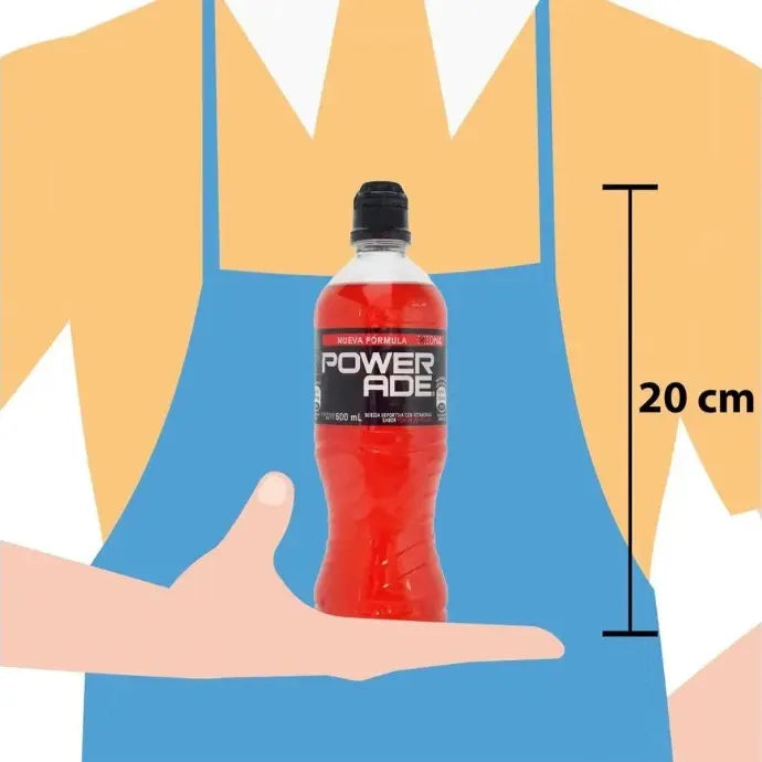 Bebida Hidratante Powerade Ponche de Frutas 600ml