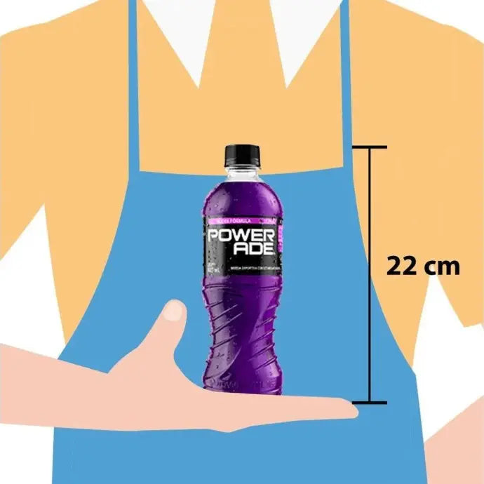 Bebida Hidratante Powerade Uva 600ml