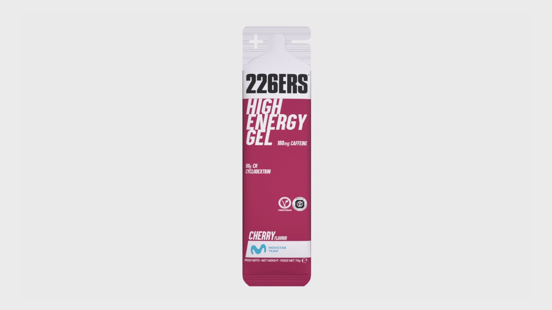 Gel Energético 226ERS Cereza - Cafeína Ciclodextrina – Kudoos Life