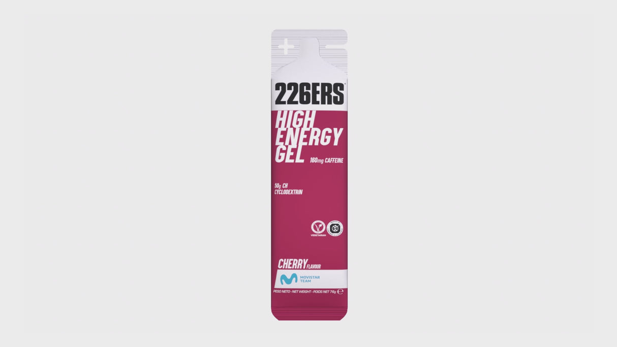 Gel Energético 226ERS con Cafeína Cereza 76g