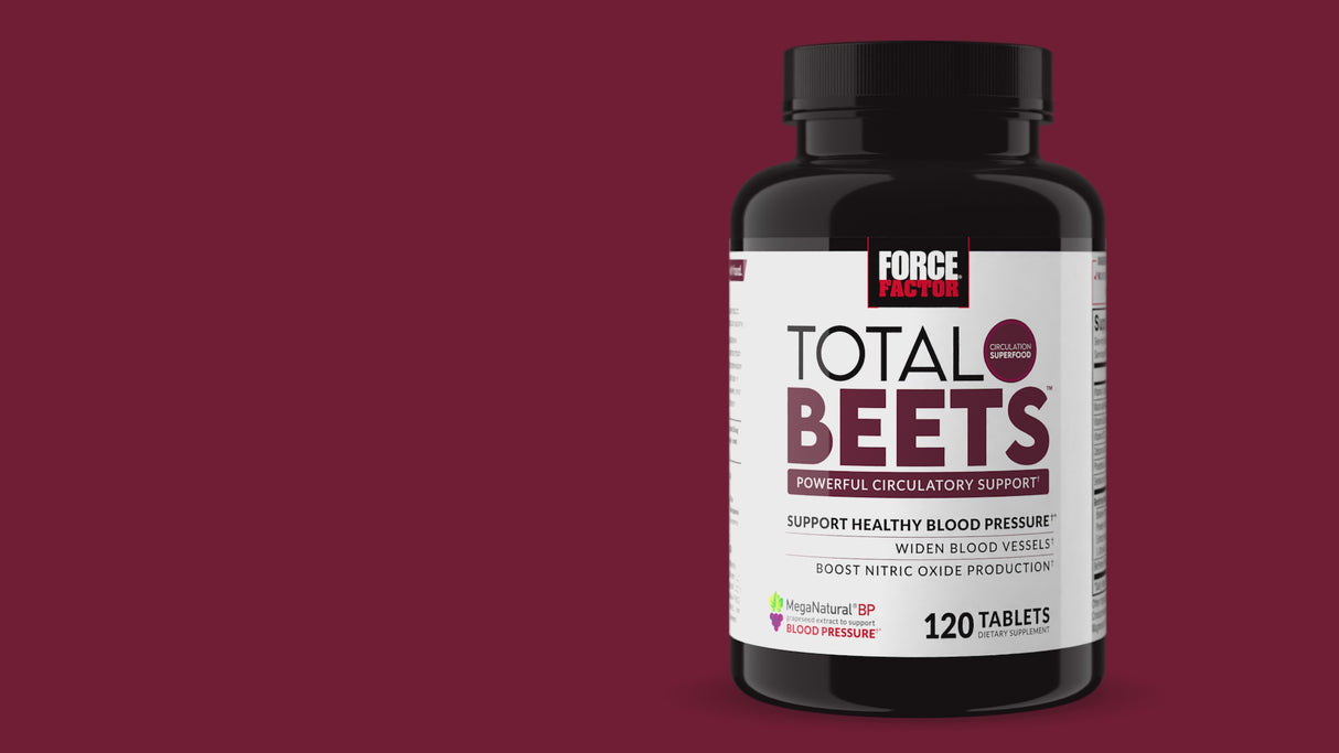 Suplemento Force Factor Total Beets Vegano 120 Tabletas - Vitalidad Máxima Imagen 2