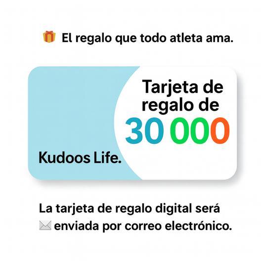 Kudoos Gift Card ₡30.000 – Tarjeta ideal para productos fitness [imagen 2]