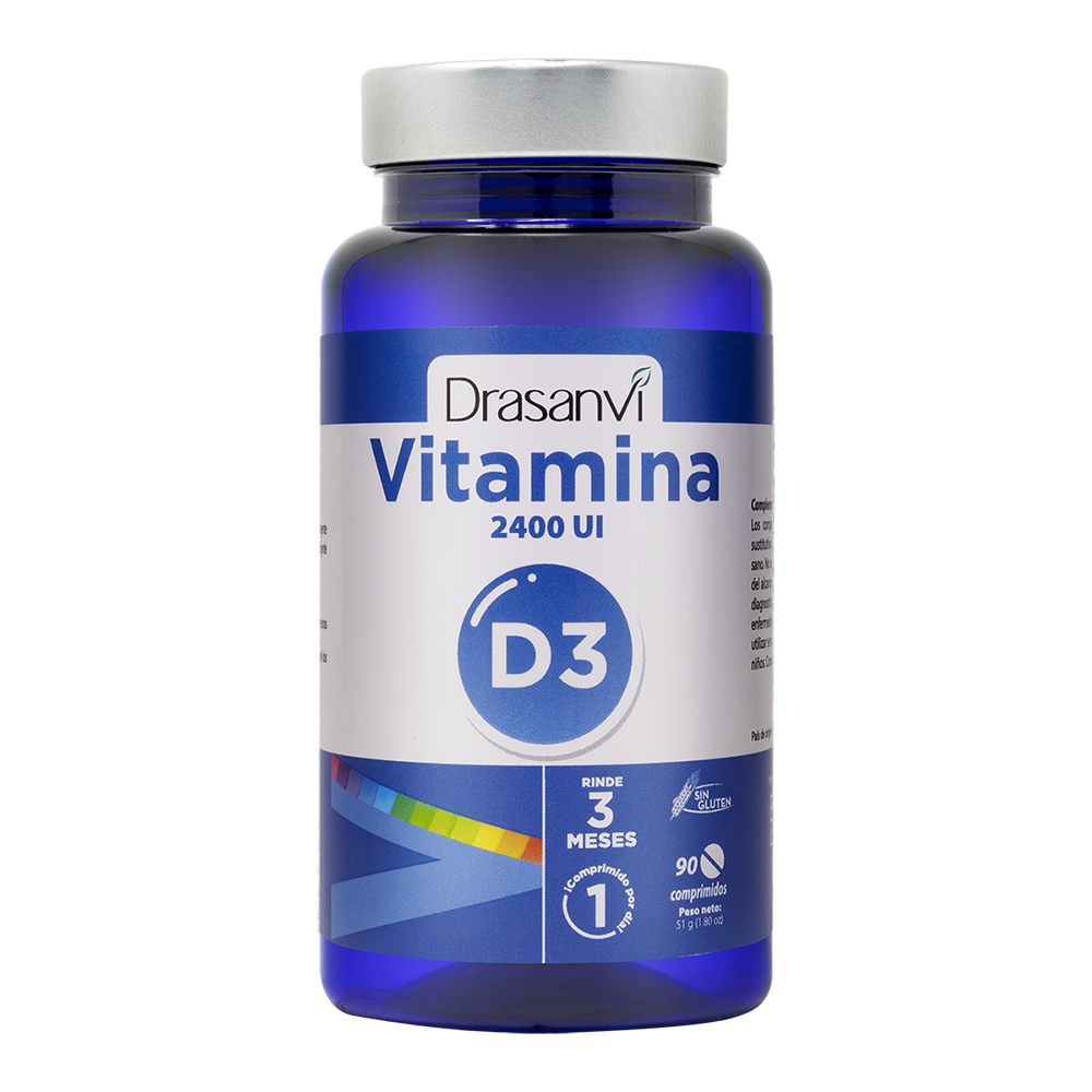 Vitamina D3 2400 UI - Fortalece Inmunidad