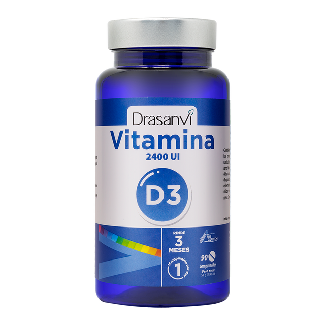 Vitamina D3 2400 UI - Fortalece Inmunidad