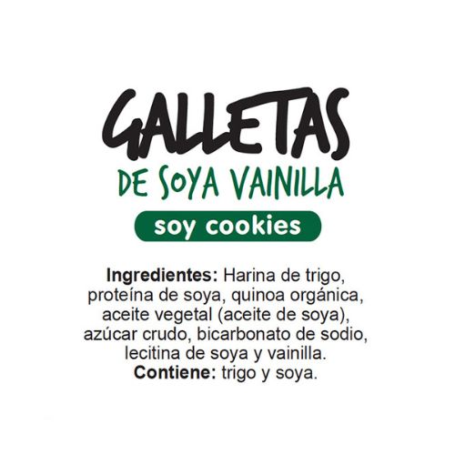 Galletas Cosecha Dorada Soya-Vainilla 23g