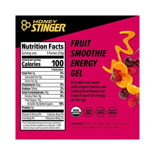 Gel Energético Honey Stinger Frutas 31g