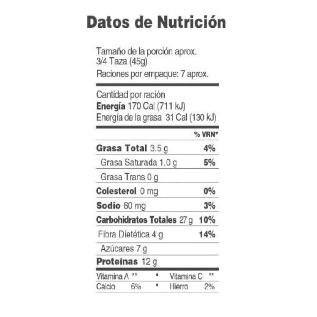 Multicereal Nutrisnacks Proteína con Cacao 300g