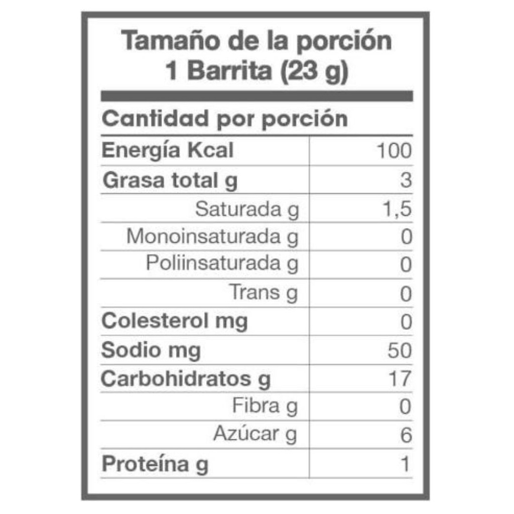 Barras de Cereal Tosh Chocolate 32g