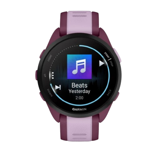 SmartWatch Garmin Forerunner 165 Music Lila 43mm 010-02863-33