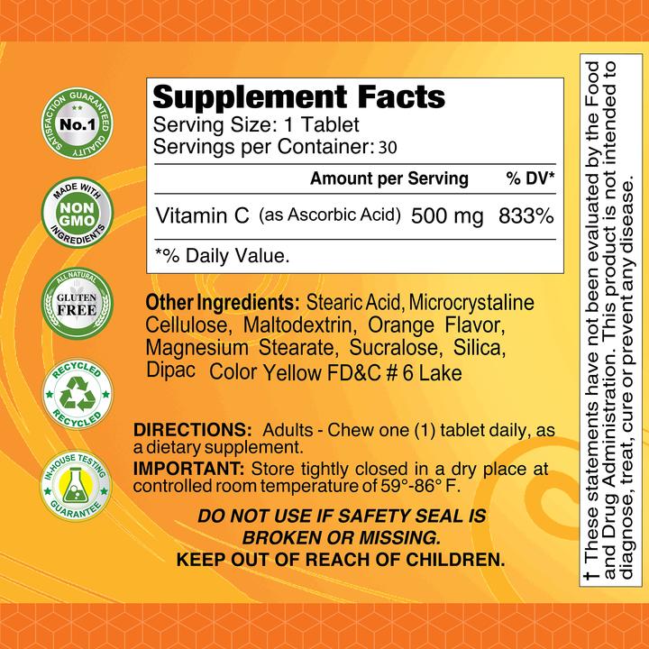 Vitamin C Chewable Alfa 1000mg