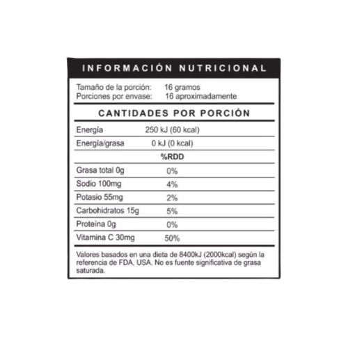 Bebida Isotónica PowerLab en Polvo Ponche de Frutas 260g