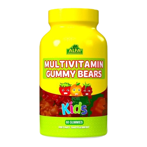 Vitaminas Alfa Multivitamínicas Gummy Bears Kids 60 Capsulas