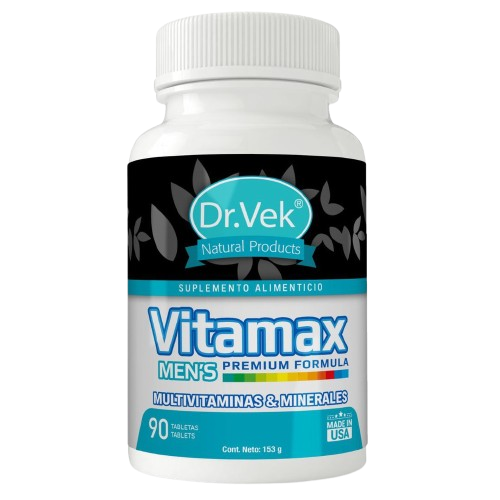 Vitaminas Dr.Vek Suplemento Alimenticio Vitamax Para Hombres 90 Tabletas 153g CR-DRVEK-13