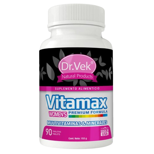 Vitaminas Dr.Vek Suplemento Alimenticio Vitamax Para Mujer 90 Tabletas 153g CR-DRVEK-14