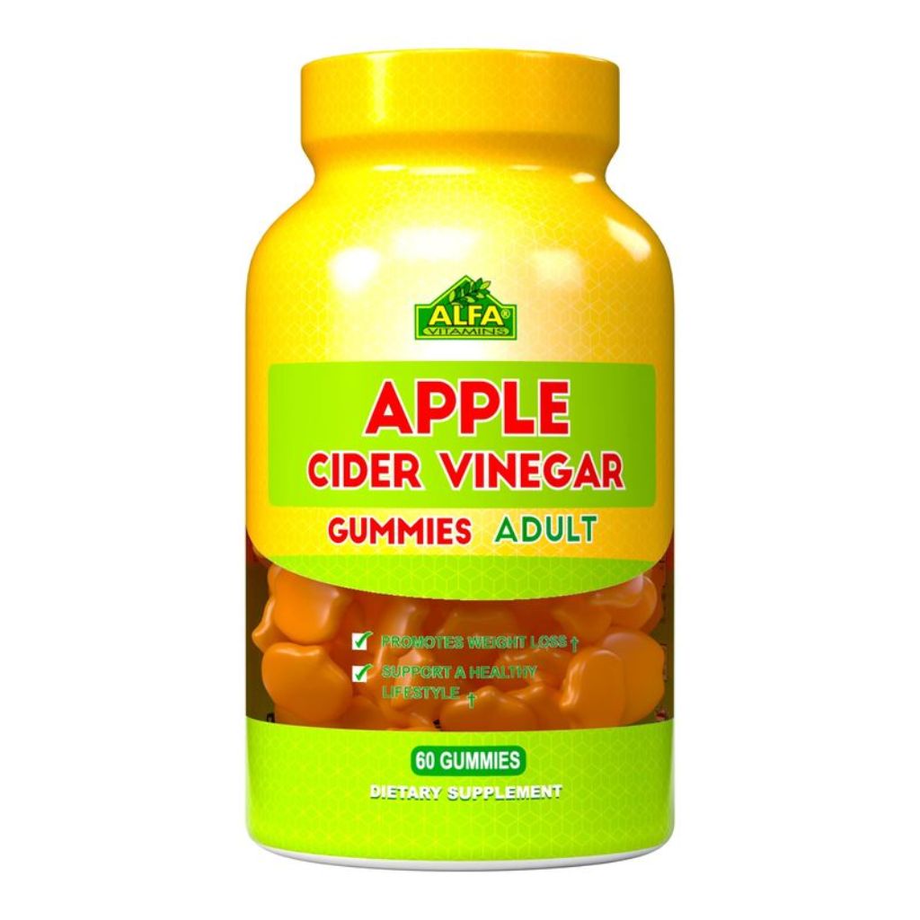 Gomitas de Vitamina Alfa Apple Cider Vinegar 2.5mg 60 Gomitas