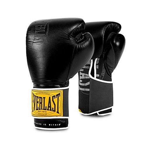 Guante de Boxeo Everlast Classic 1910 Negro 14oz P00003349