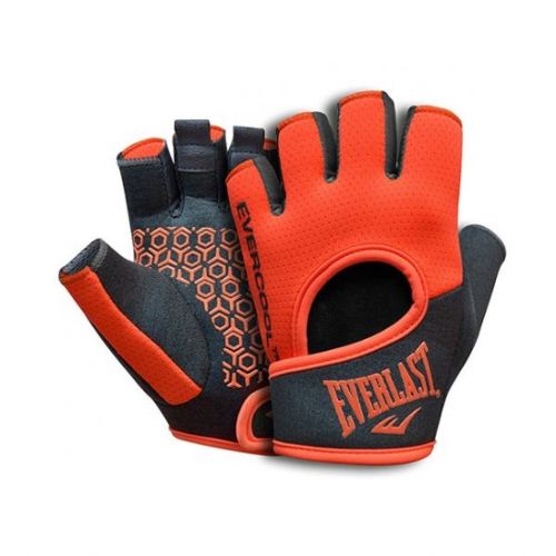 Guante de Pesas Everlast Heather Naranja con Negro Talla M EVWG7F001-M