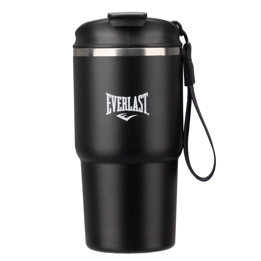 Botella Mug Essential Insulada 550 ml Everlast Negra EVCF3U423