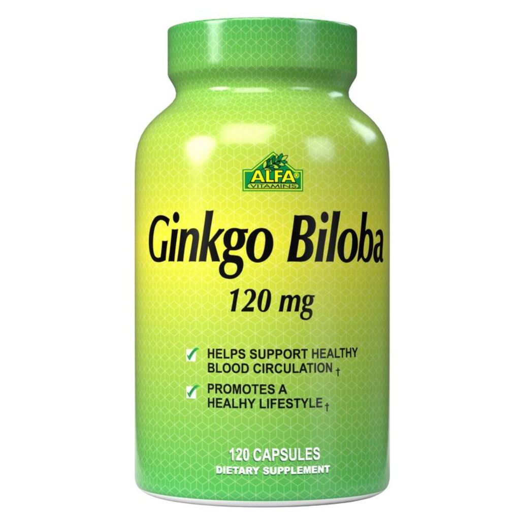 Ginkgo Biloba Alfa 60-120 Capsulas