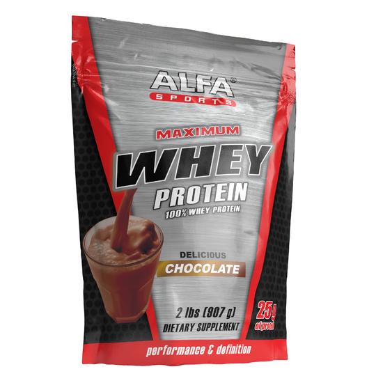 Proteína de Suero en Polvo Alfa Whey Protein Chocolate