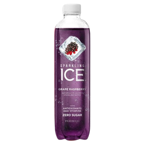 Bebida Gasificada Sparkling Ice Sin Azúcar Uva Frutos Rojos 502.8ml