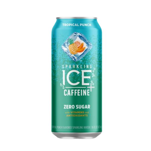 Bebida Gasificada Sparkling Ice + Cafeína Sin Azúcar Frutas Lata 473ml