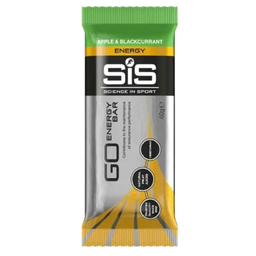 Barra Energética SIS GO Manzana y Grosella 40g