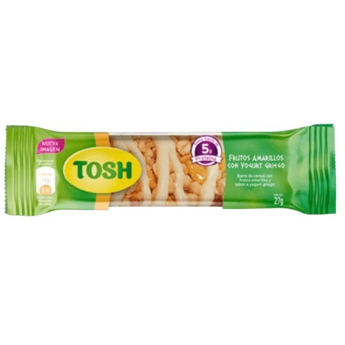 Barras de Cereal Tosh Frutos Amarillos 23g