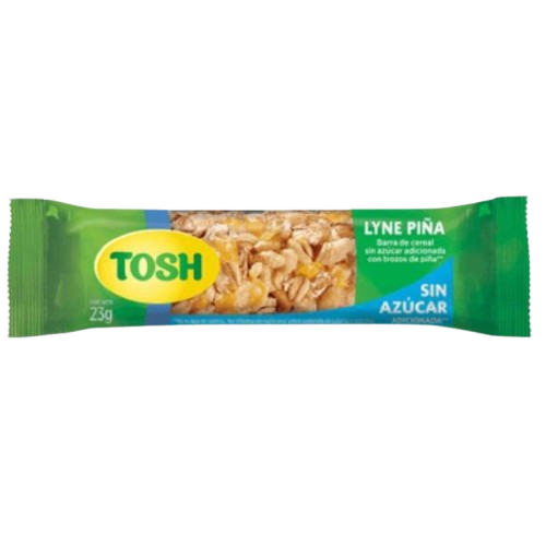 Barras de Cereal Tosh Sin Azúcar Lyne Piña 25g