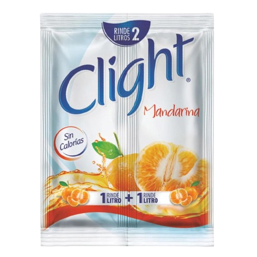 Bebida Clight Instantánea Sin Azúcar Mandarina 14g