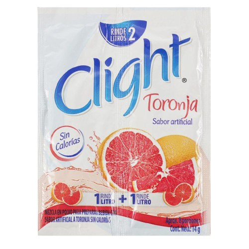 Bebida Clight Instantánea Sin Azúcar Toronja 14g