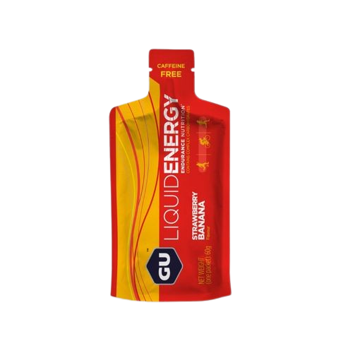 Bebida Energética GU Fresa Banano 60g