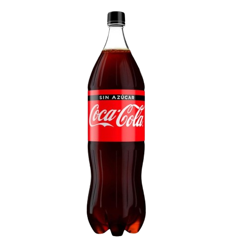 Bebida Gasificada Coca Cola Sin Azúcar Botella 1.5L