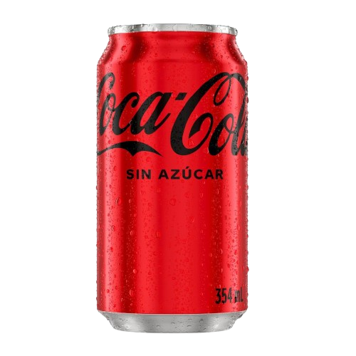 Bebida Gasificada Coca Cola Sin Azúcar Lata 354ml