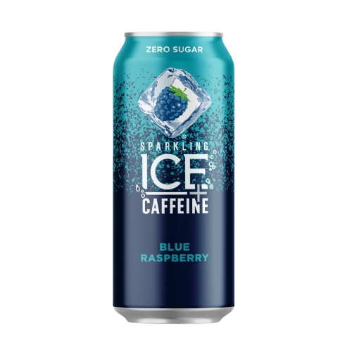 Bebida Gasificada Sparkling Ice + Cafeína Sin Azúcar Blueberry Lata 473ml